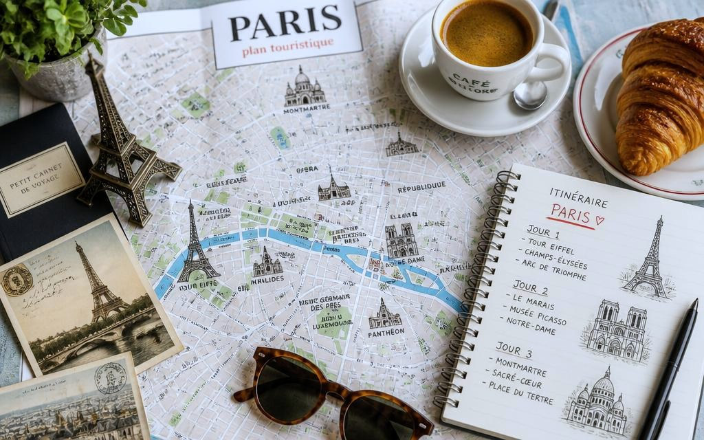 Crea tu itinerario perfecto en París